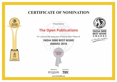 India 5000 Best MSME Award 2018